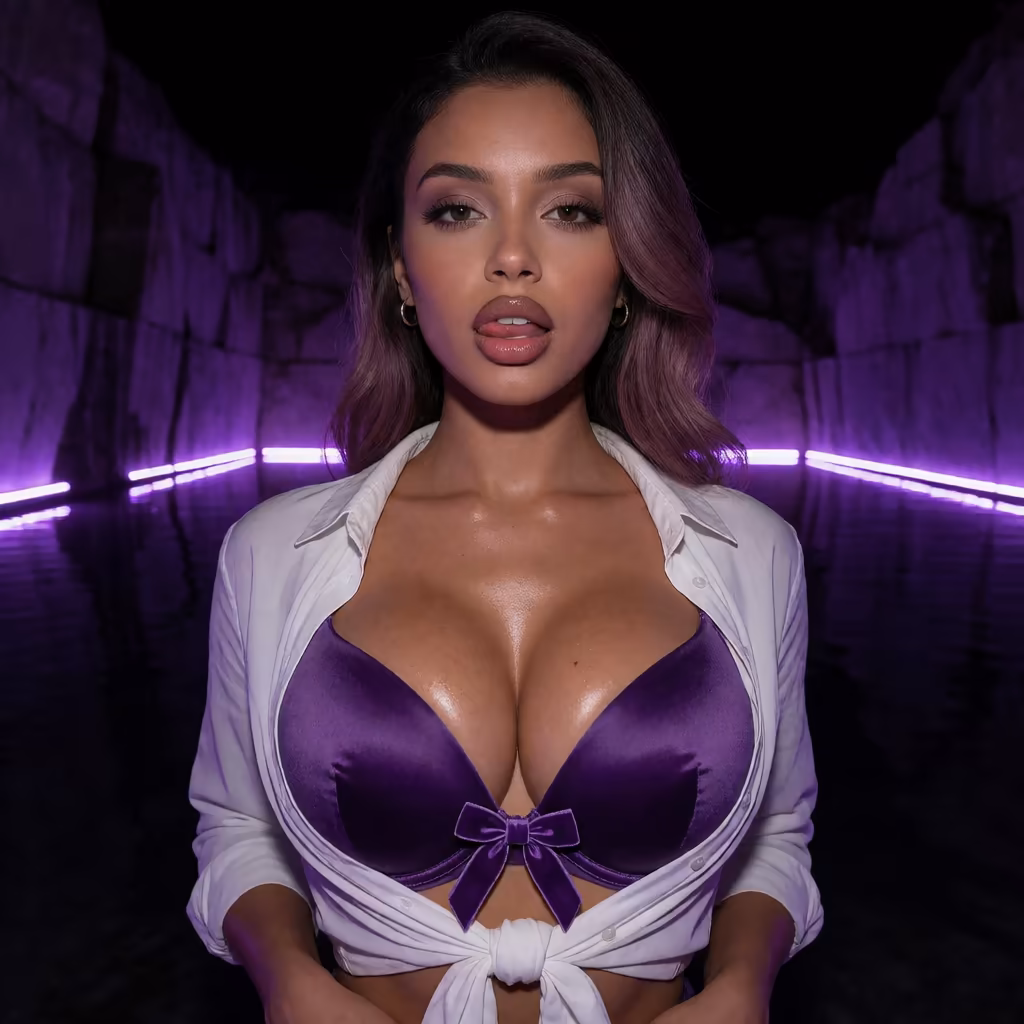 ai art cute girl — a character portrait shot in a quarry setting